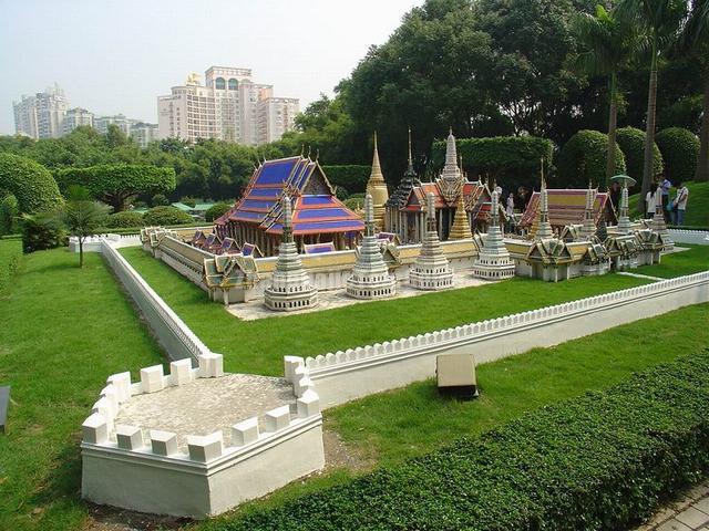 Splendid China Theme Park Minority Building Shenzhen