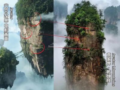 Avatar Filming Locations in Zhangjiajie