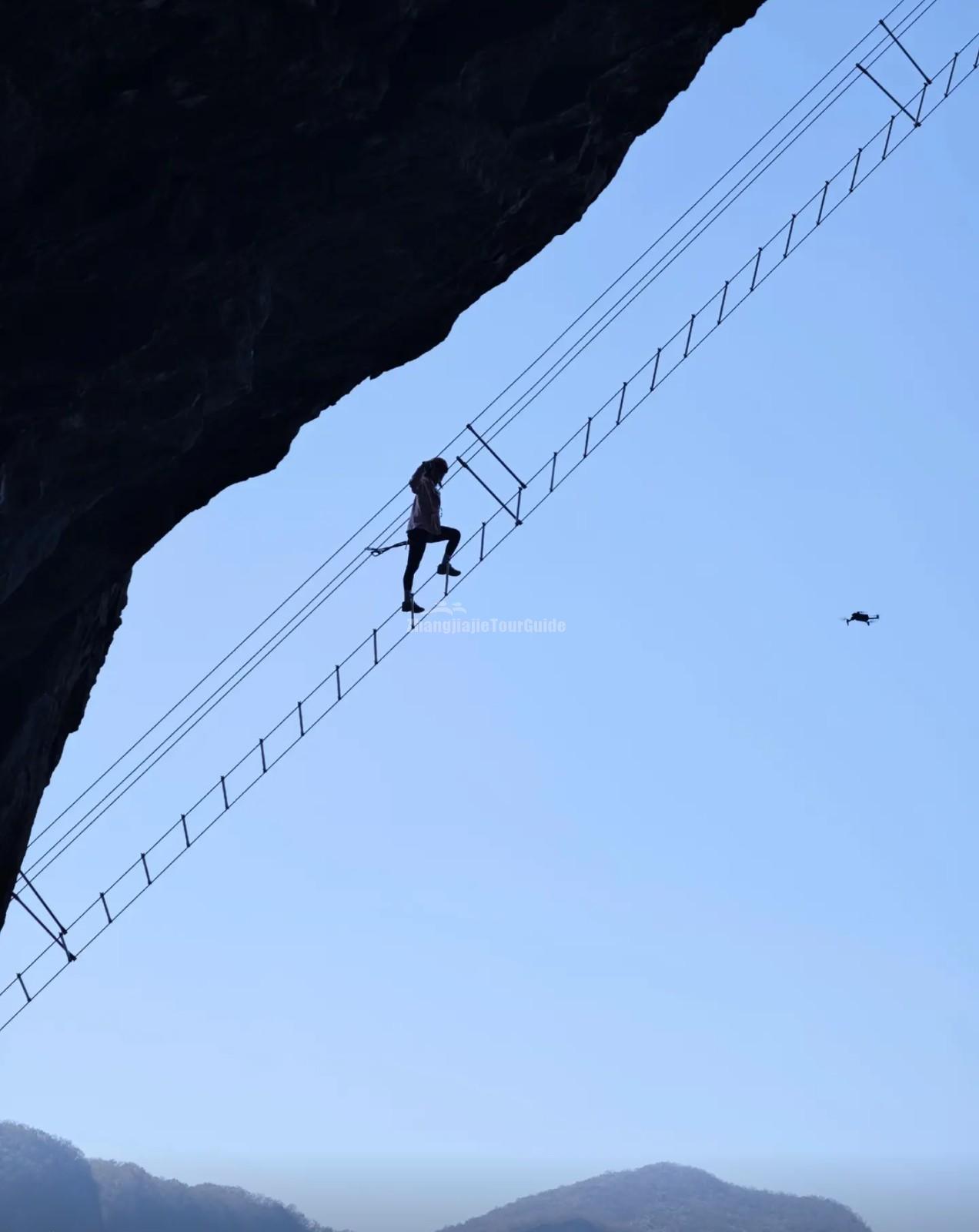 Via Ferrata Rock Climbing - Zhangjiajie