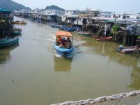 Tai O Fishing Village Landscape Hong Kong