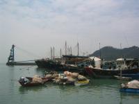 Hong Kong Tai O Fishing Village Ships