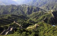 Badaling Great Wall Spring Scenery