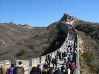 Badaling Great Wall and Visitors