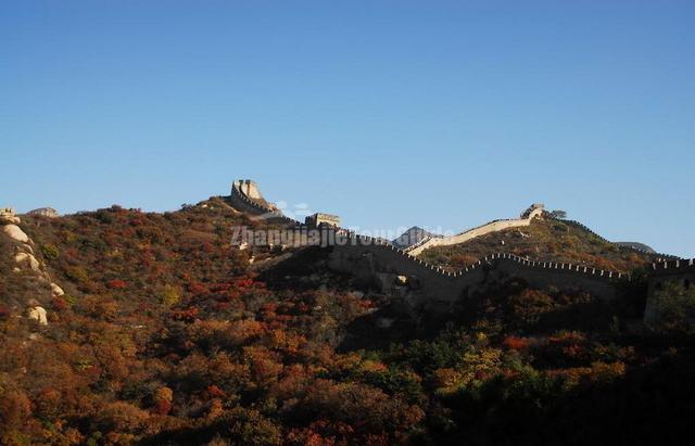 Badaling Great Wall Autumn Scenery