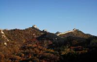 Badaling Great Wall Autumn Scenery