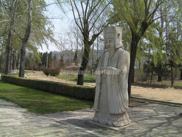 Beijing Shen Dao Officials Sculpture