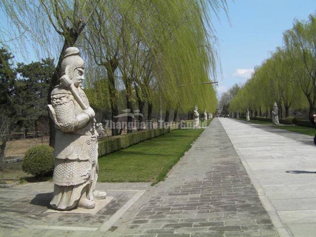 Officials Sculptures at Beijing Shen Dao