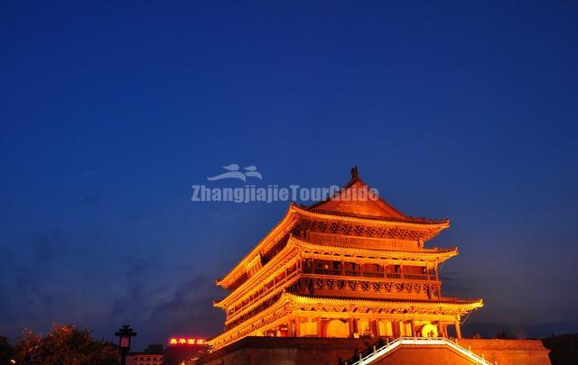 Bell Tower Spectacular Night View China