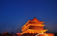 Bell Tower Spectacular Night View China