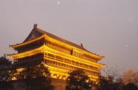 Bell Tower Night View Xian