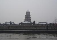 Big Goose Pagoda Winter Xian