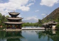 Black Dragon Pool Park Building Lijiang