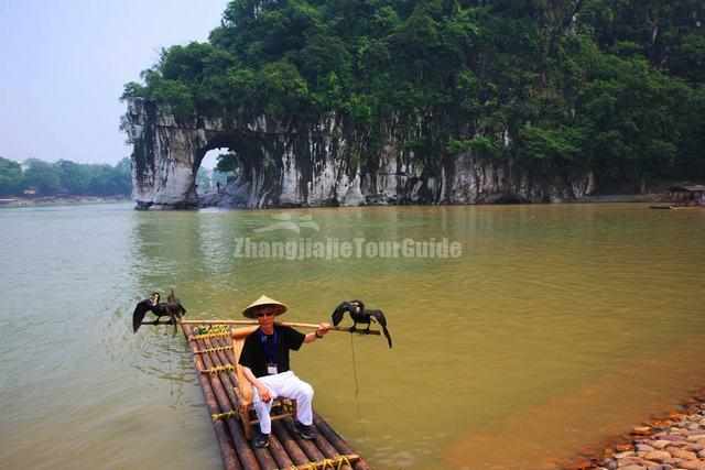 Elephant Trunk Hill and Bamboo Raft Guilin