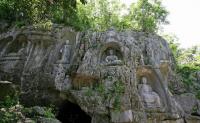 Vulture Peak Beautiful Carved Stone China