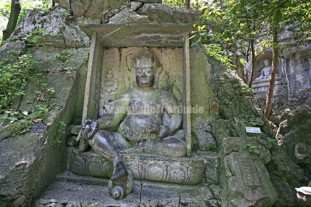  Feilai Peak King Kong God Carved Stone Hangzhou