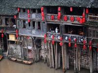 The Stilted Buildings in Fenghuang Old Town