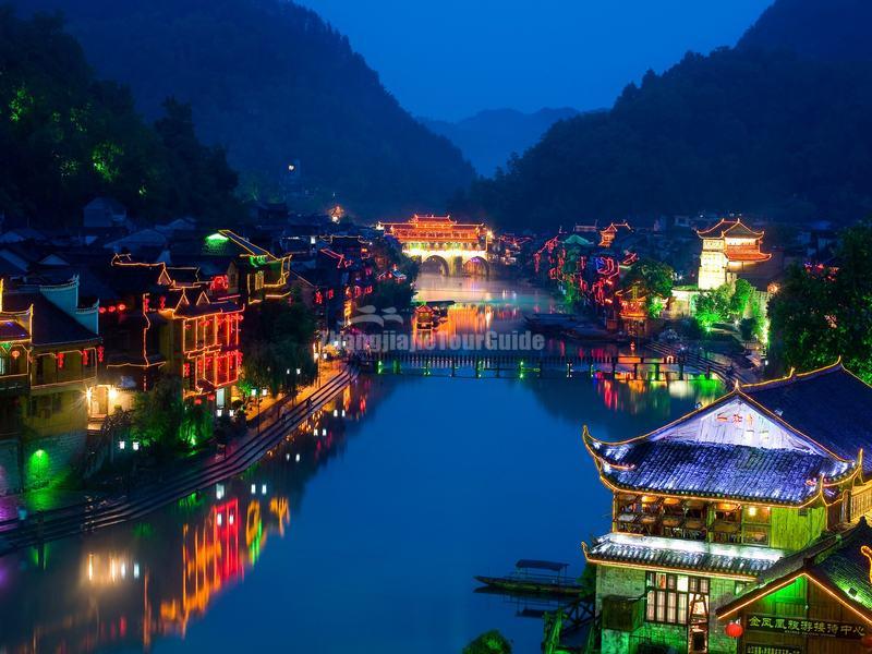 Fenghuang Old Town Night View