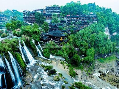 Furong Town Waterfall