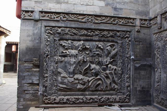 Gao Family Courtyard House Carved Wall Xian