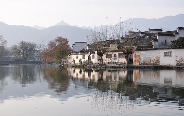 Hongcun Village Beautiful View Huangshan