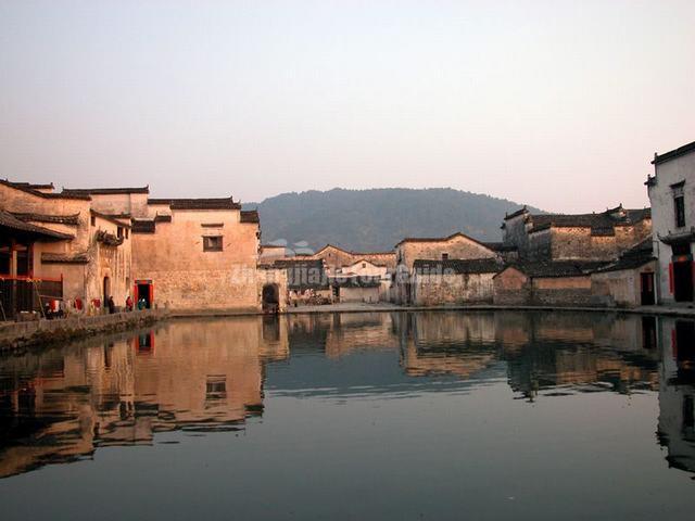 Hongcun Village Dusk Scenery Huangshan