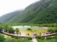 Huanglong Charming Multi-Colored Pond