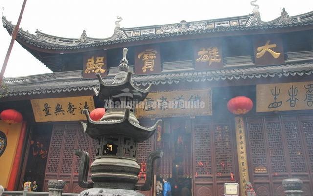 The Main Palace of Jade Buddha Temple Shanghai