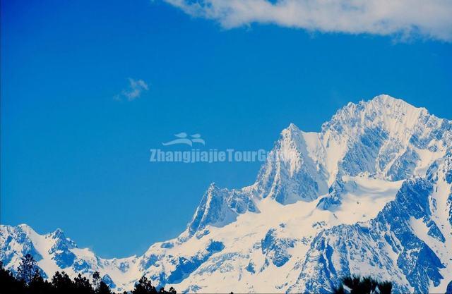 Jade Dragon Snow Mountain Beautiful Scenery Yunnan