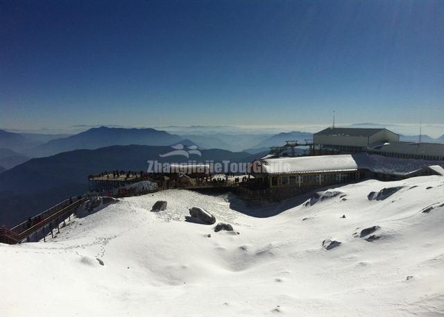 Charming Snow Scenery at Jade Dragon Snow Mountain Lijiang