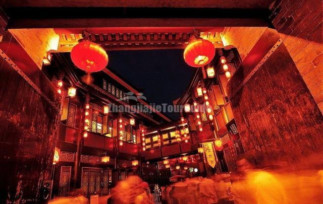 Jinli Old Street Night View Chengdu