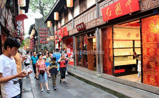 Jinli Old Street Architecture