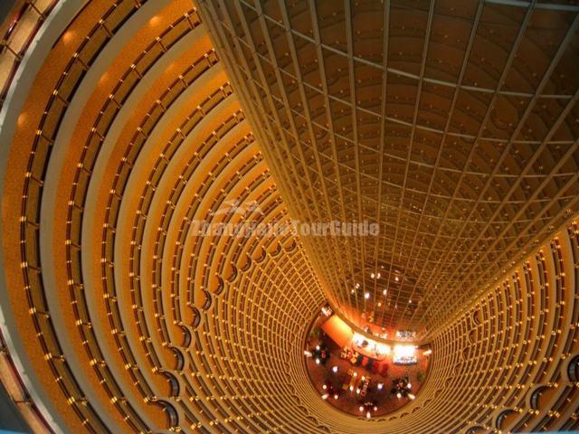 Jinmao Tower Spectacular Interior Structure