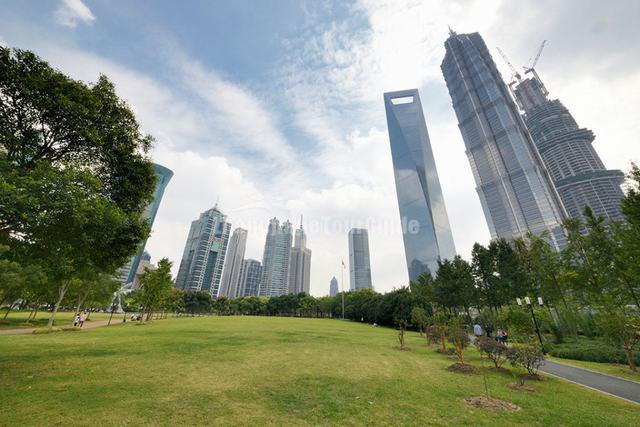 Jinmao Tower Scenery Shanghai 