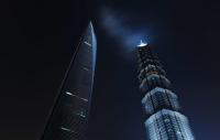 Jinmao Tower in the Night Shanghai