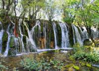 Jiuzhaigou Valley Waterfall