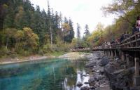 Jiuzhaigou Valley Five-Color Pond