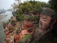 The Giant Buddha in Leshan, Sichuan