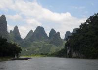 Beautiful Mountains around Li River