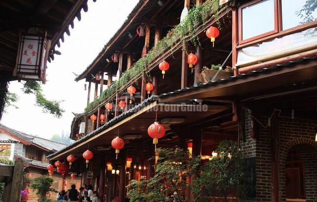 Ancient City of Lijiang Wooden Structure House