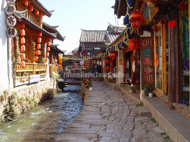 Lijiang Old Town Alley