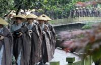 Hangzhou Lingyin Temple Monks 