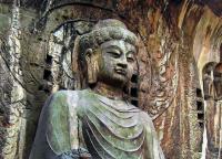 Longmen Grottoes Charming Figure of Buddha Sculptures Luoyang