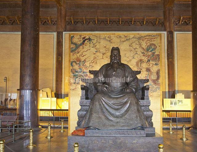 Ming Emperor Sculpture at Ming Tombs