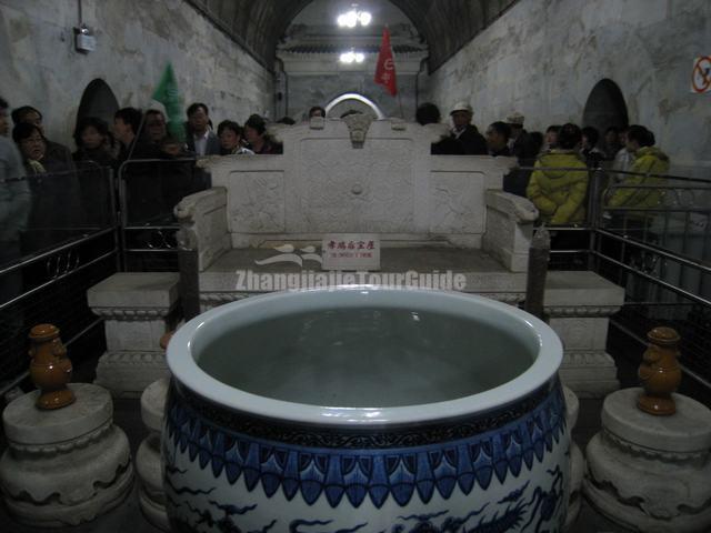 Xiaozhuang Queen's Throne at Ming Tombs