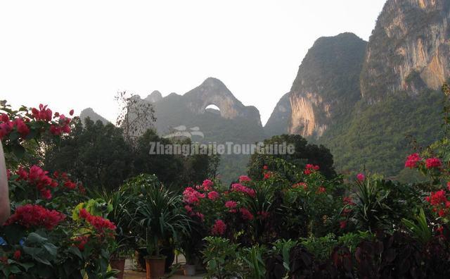 Moon Hill Beautiful Scenery Yangshuo