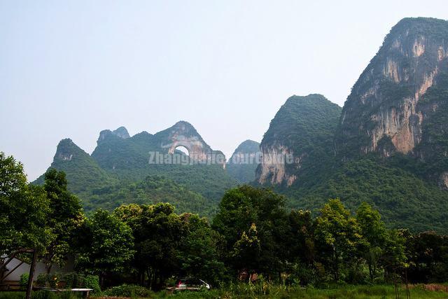 Moon Hill Attractive Landscape Guilin