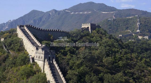 Mutianyu Great Wall Scenery