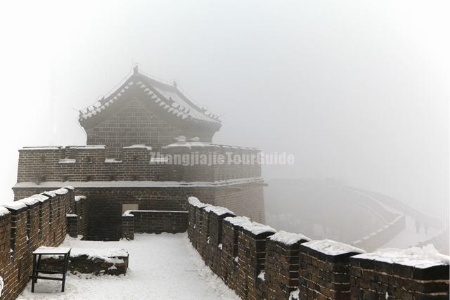 Mutianyu Great Wall Snow