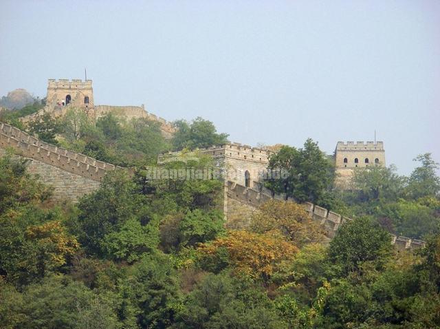 Mutianyu Great Wall Beautiful Landscape