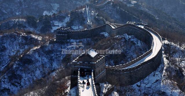 Mutianyu Great Wall Winter Scenery